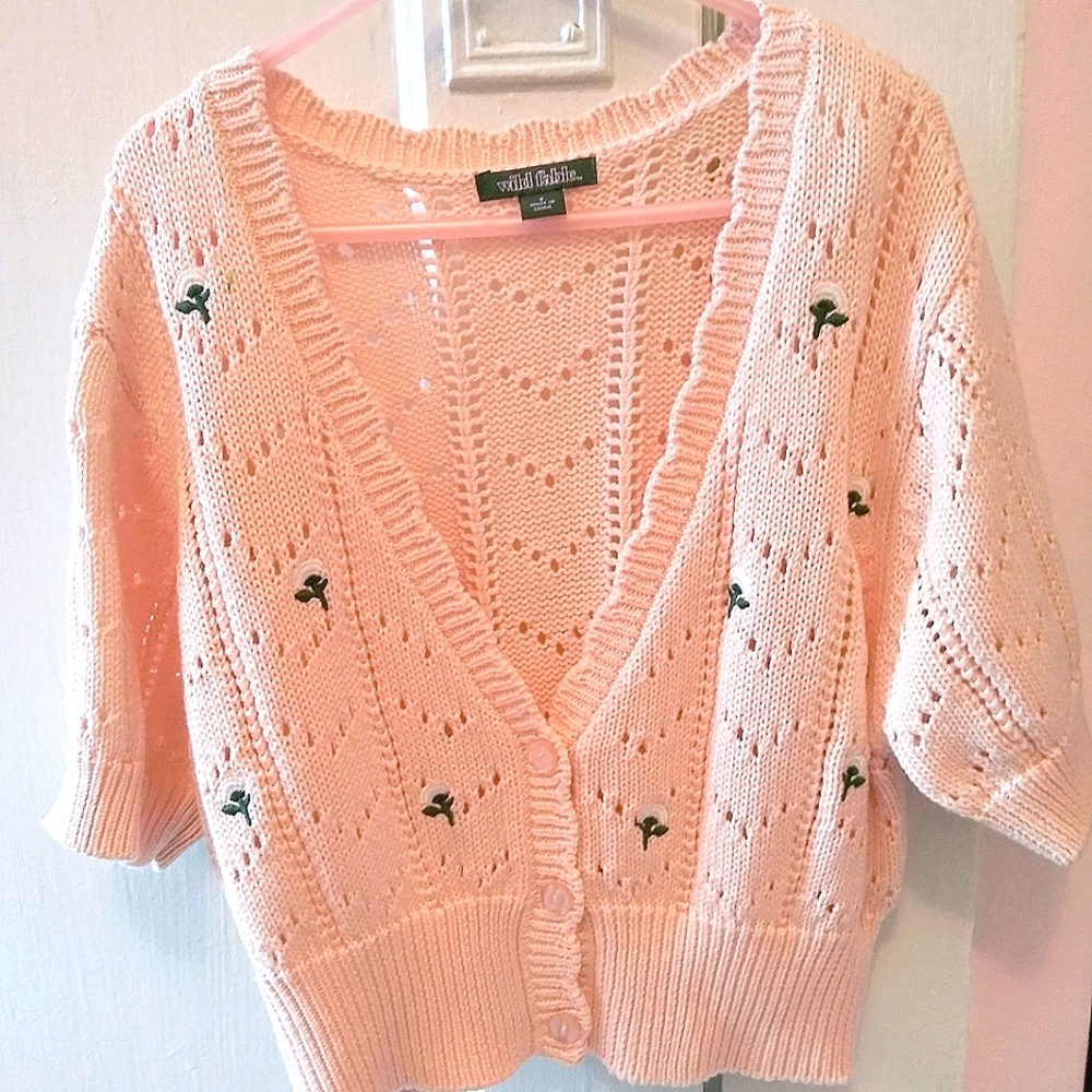Peach Crop Sweater